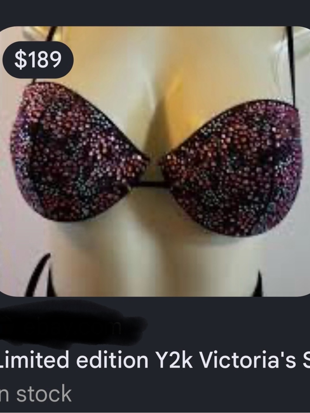 Victoria's Secret Limited Edition Y2K Very Sexy